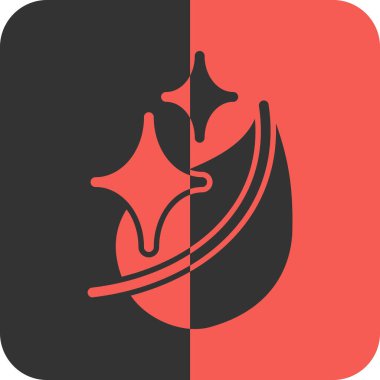 Beyaz arkaplanda kırmızı kalp simgesinin vektör çizimi.