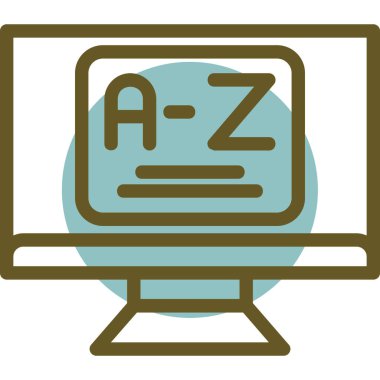 modern simge vektör illüstrasyonu