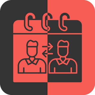 Dosyası olan bir adamın vektör illüstrasyonuName