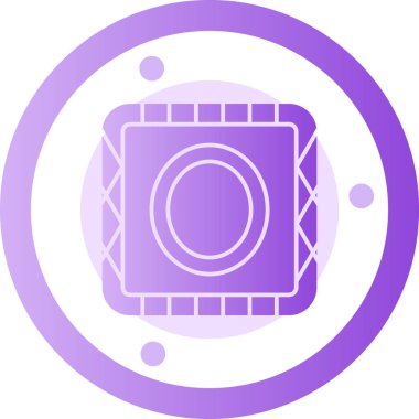 Güvendesin. Web simgesi basit illüstrasyon