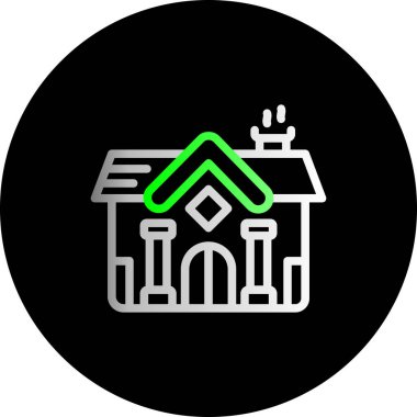 vektör ev illüstrasyon simgesi konseptiniz