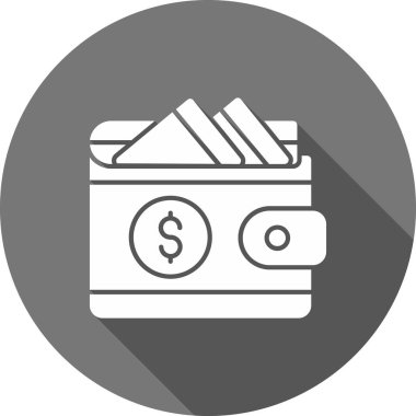 Dolar kitap simgesi, vektör illüstrasyon tasarımı