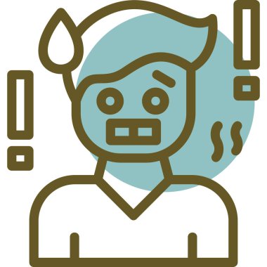 - Soğuk. Web simgesi basit illüstrasyon