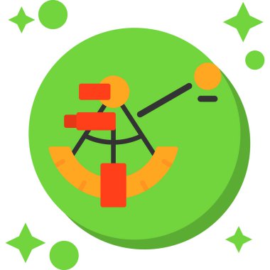 Modern eğitim ikonunun vektör illüstrasyonu