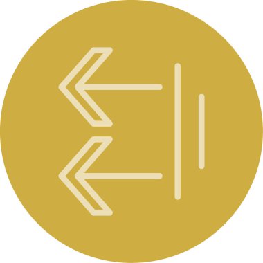 Moda biçimi arkaplanındaki yön simgesi