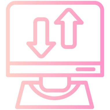 ok simgesi, vektör illüstrasyonu basit tasarım