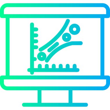 Basit vektör simgesi, uydunun çizimi