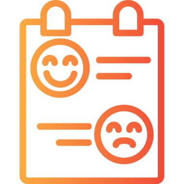 Gülümse ikon vektör illüstrasyonu