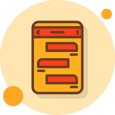 yiyecek ve içecek web simgesi basit vektör illüstrasyonu