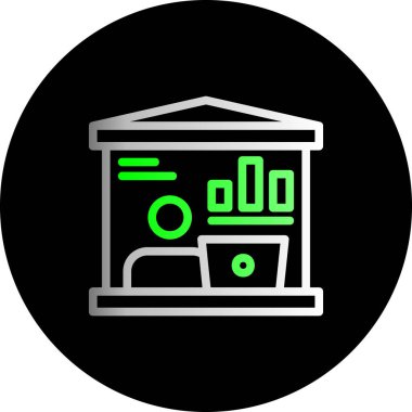 Modern b 'nin vektör illüstrasyonu eksik simgesi