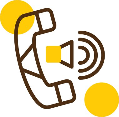 Çağrı merkezi ikon vektör illüstrasyonu