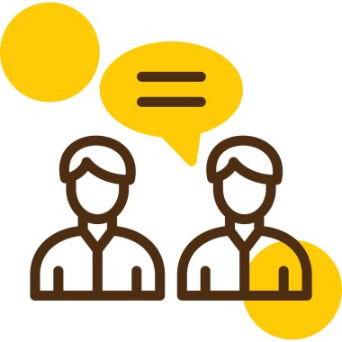 İş adamları. Basit resimleme