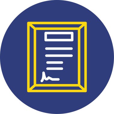 Eğitim ikonu çizgisinin vektör illüstrasyonu. Eğitim öğesi. Eğitim simgesi unsuru olarak kullanılabilir.