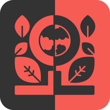 Vektör illüstrasyonu, simge ögesi arkaplanı