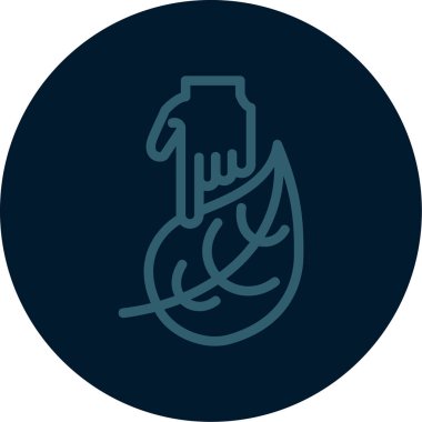 Modern b 'nin vektör illüstrasyonu eksik simgesi