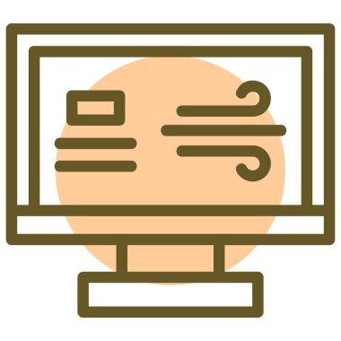 dizüstü bilgisayar web simgesi basit tasarım