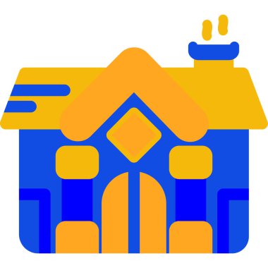 ev evi vektör illüstrasyonu