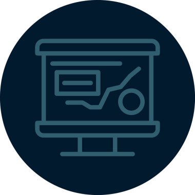 vektör dizüstü simgesi illüstrasyonu