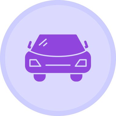 - Araba. Web simgesi basit illüstrasyon