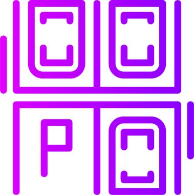 alfabe harfleri, vektör çizimi