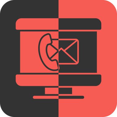 email pazarlama kabartma vektör simgesi tasarımı
