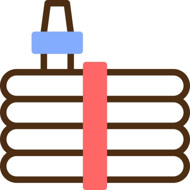 Çizgi film simgesinin vektör çizimi
