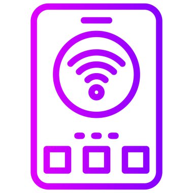 - Telefon. Web simgesi basit illüstrasyon