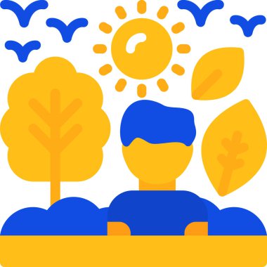 Sonbahar mevsimi simgesi