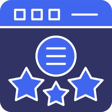 favori simge, vektör illüstrasyon tasarımı