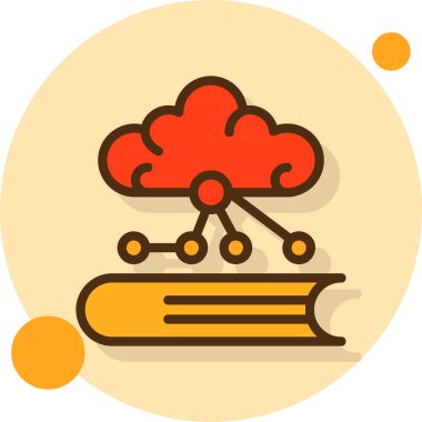 bulut veri depolama simgesi