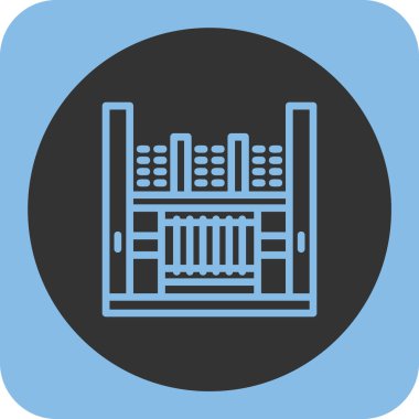 Modern b 'nin vektör illüstrasyonu eksik simgesi