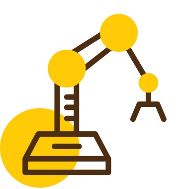 Bilim ve teknoloji simgesi vektörü