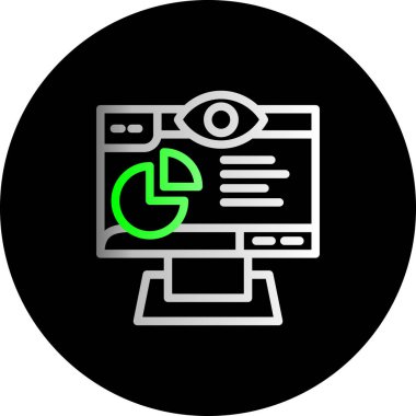 Moda düz tasarım tarzında vektör seo simgesi.