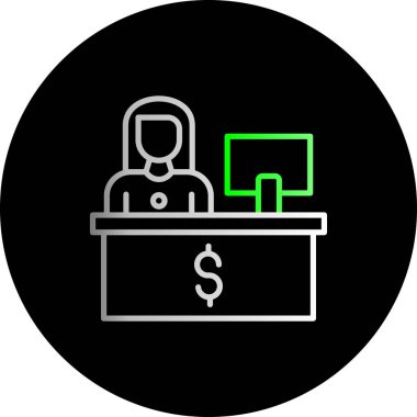 seo modern simgesinin vektör illüstrasyonu