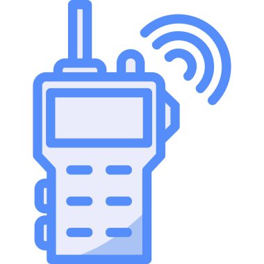 Radyo simgesi, vektör illüstrasyonu