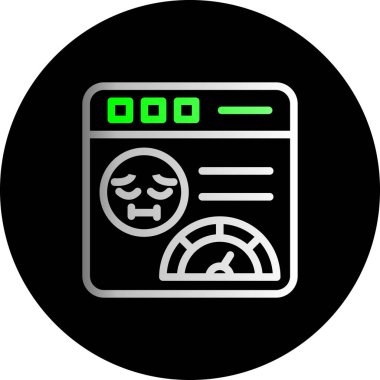 seo modern simgesinin vektör illüstrasyonu