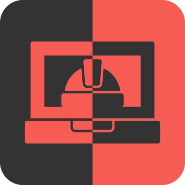 Modern b 'nin vektör illüstrasyonu eksik simgesi