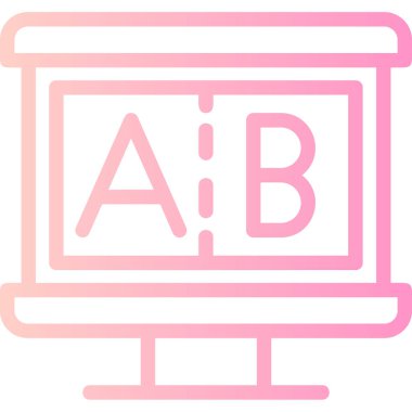 seo modern simgesinin vektör illüstrasyonu