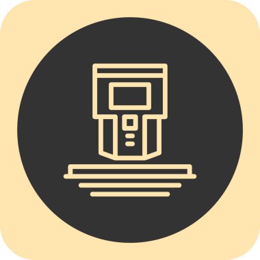 modern simge vektör illüstrasyonu, elektronik konsept