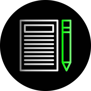 Modern b 'nin vektör illüstrasyonunda belgenin eksik simgesi