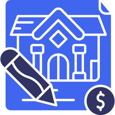 Ev. Web simgesi basit illüstrasyon