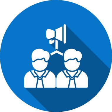 İnsan simgesinin vektör illüstrasyonu