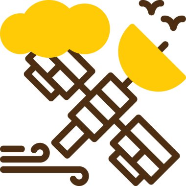 Rüzgar fırtınası simgesi