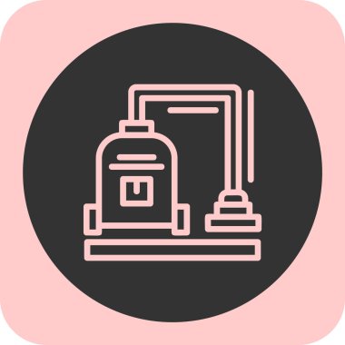 Modern b 'nin vektör illüstrasyonu eksik simgesi