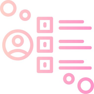 Modern bir simgenin vektör illüstrasyonu