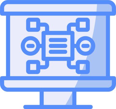 Reklam reklam panosu simgesi tam stil