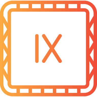 Modern bir simgenin vektör illüstrasyonu