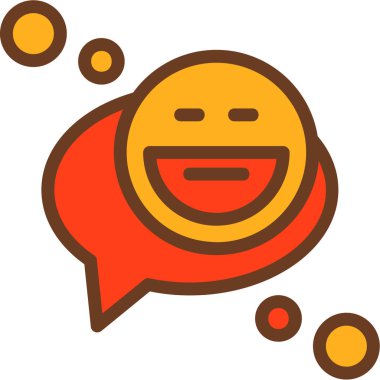 Mutlu sohbetler. Basit resimleme