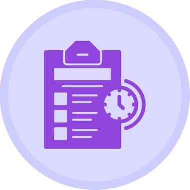 Belge. Web simgesi basit illüstrasyon