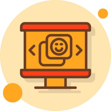 seo modern simgesinin vektör illüstrasyonu